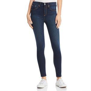 RAG & BONE High Rise Ankle Skinny Jeans (Bedford)